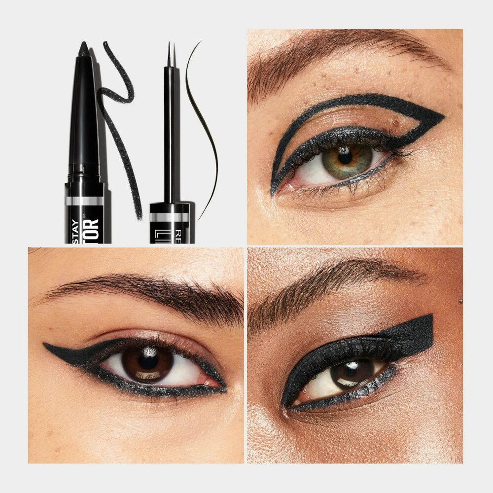 REVLON ColorStay Double Ended Eyeliner Liquid & Pencil - Blue, White, Black NEW - Picture 8 of 9